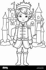 Coloring Pages Of Prince Charming sketch template