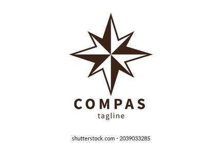 Premium Vector Compas Logo Design Stock Vector (Royalty Free ...