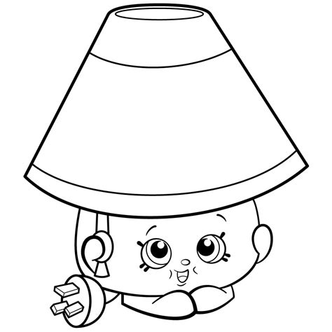 Powder Baby Puff Shopkins Coloring Page - Free Printable Coloring Pages for Kids