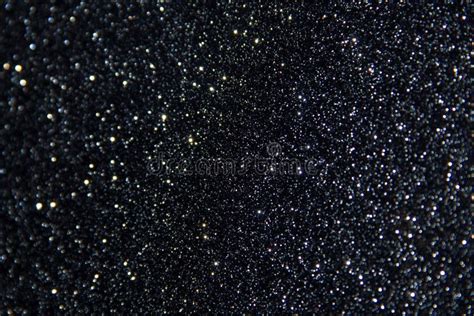 Black Glitter Background