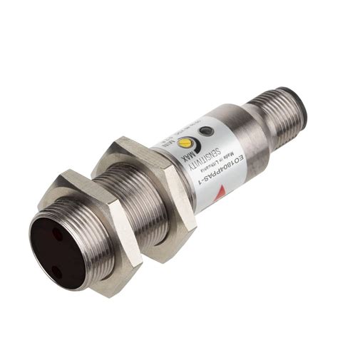 Diffuse reflective photoelectric sensor - EO1804PPAS-1 - CARLO GAVAZZI - cylindrical / infrared