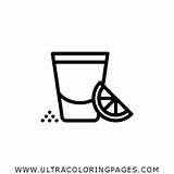 Shot Glass Coloring Page  Ultra Pages sketch template
