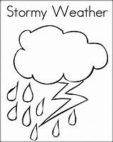 Weather Coloring Pages For Preschool At GetDrawings  Free Download sketch template