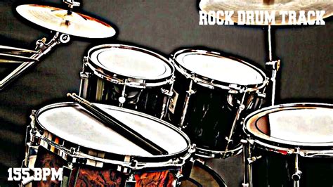 Rock Drum Track - 155 BPM (FREE TO USE) - YouTube