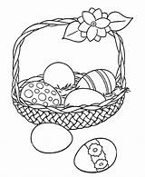 Easter Basket Coloring Pages  Best For Kids sketch template