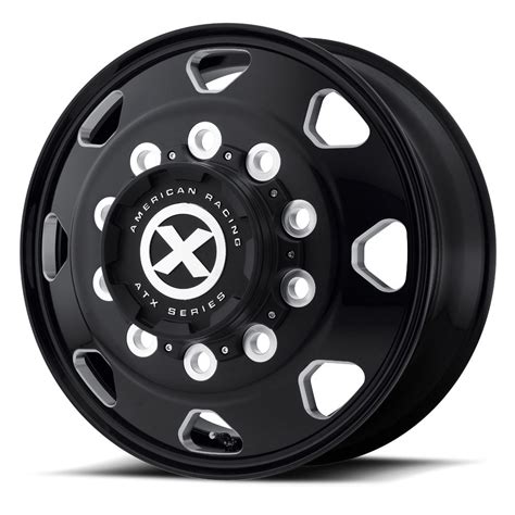 Custom Black Aluminum Semi Truck Wheels – Buy Truck Wheels