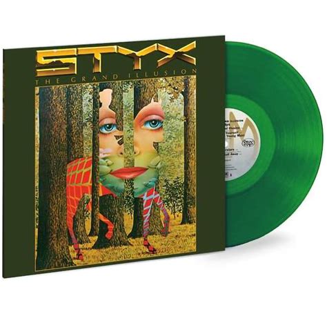 Styx - The Grand Illusion Limited Edition Translucent Green Vinyl LP – Vinceron