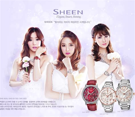 [130215][PHOTO] Tiffany, Yoona and Seohyun – Casio “SHEEN” Official Picture | SOSHI Kingdom (SSK)