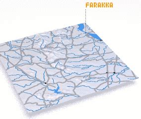 Farakka (India) map - nona.net