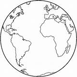 Planet Earth coloring Page sketch template