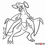 garchomp coloring page M/pokemon pages  sketch template