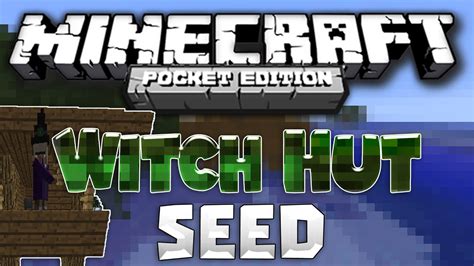 MCPE 0.15.0 BEST WITCH HUT SEED!!! - Minecraft PE Witch Hut Near Spawn! | Minecraft Pocket ...