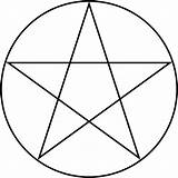 Pentacle Coloring Pages Sketch Page sketch template