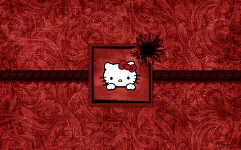 [1280x800] Black & Red Hello Kitty Wallpaper - Free Hello Kitty ...