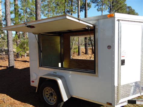 COLONY'S 5X8 ENCLOSED VENDING TRAILER #742 - Xtra Tuff Trailers