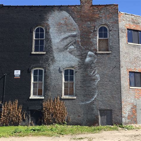 Street Art Faces in Detroit Public Spaces: Dasic, Rone, Askew1 & more