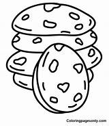Cookie Coloring Pages Printable For Free Download sketch template