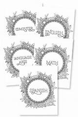 Language Arts Coloring Pages sketch template