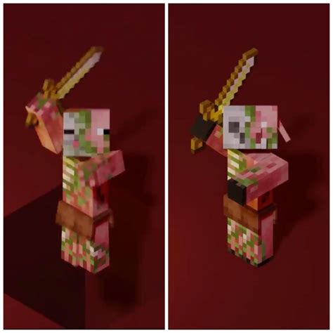Zombie Pigman Minecraft Pagine Da Colorare