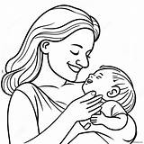 Happy Breastfeeding Mom Coloring Page 62924 49786 sketch template