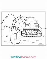 30  Construction Coloring Pages Free PDF sketch template