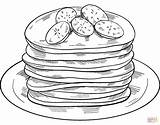 Pancakes coloring page  Free Printable Coloring Pages sketch template