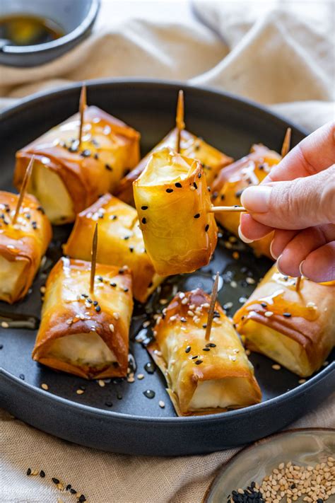 Baked Feta Bites in Phyllo Pastry - Appetizer Addiction