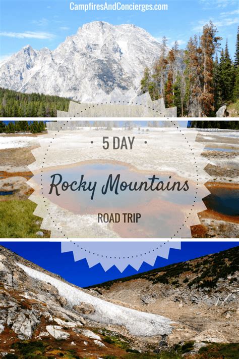 Rocky Mountain Road Trip: Yellowstone, Tetons and Colorado! | Campfires ...