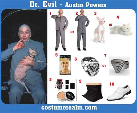 Master Your Dr. Evil Costume With Our Expert Guide