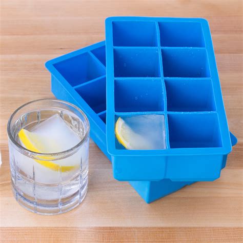 Large Silicone Ice Cube Trays - Kitchen Fanatic