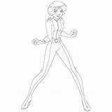 Cool Alex Totally Spies Coloring Page  Free Printable Pages sketch template