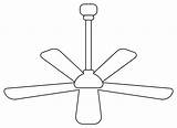 Ceiling Fan coloring Page  ColouringPages sketch template
