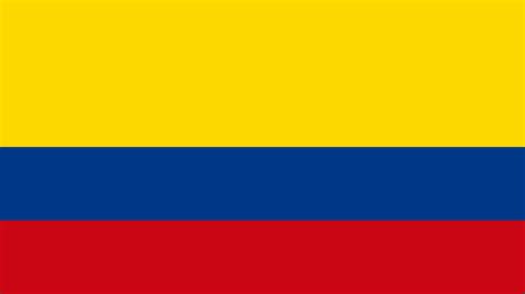 La bandera representativa de Colombia