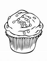 Muffin Coloring Pages  Best For Kids sketch template