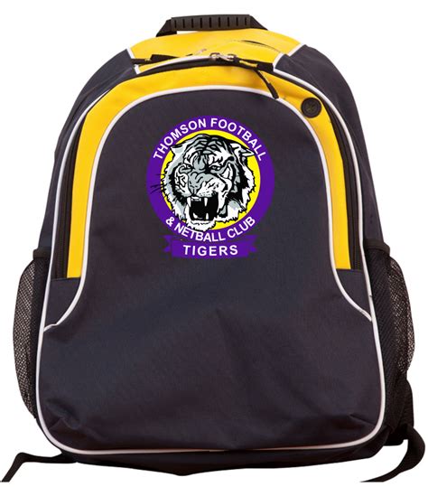 Sports Backpack with Club Logo — Promote-It Trophy & Clothing Co.