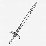 Sword Coloring Pages Weapons Sketch Page sketch template