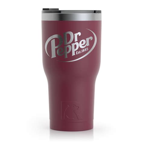 Dr. Pepper Tumbler Dr. Pepper Cup Custom RTIC Dr. Pepper | Etsy