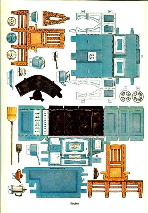 Free Printable Dollhouse Furniture Patterns