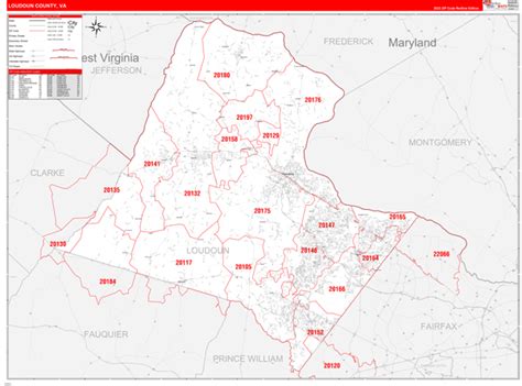 Loudoun County Zip Code Map - Hiking In Map