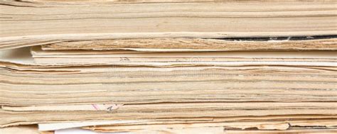 Closeup Of Old Book Pages Texture Background Stock Photo - Image of ...