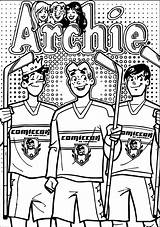 Archie Comics Coloring Pages sketch template