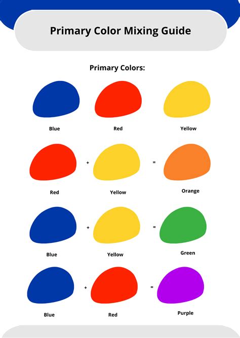 FREE Color Chart Templates & Examples - Edit Online & Download | Template.net