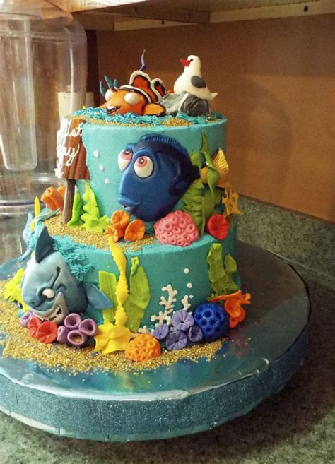 Finding Dory Cake - CakeCentral.com