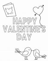 Awesome Happy Valentines Day Coloring Page  Download Print Or Color sketch template