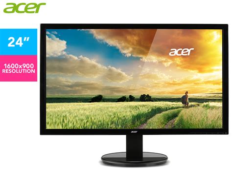 Acer 24-Inch LED Widescreen Monitor - Black | Catch.com.au