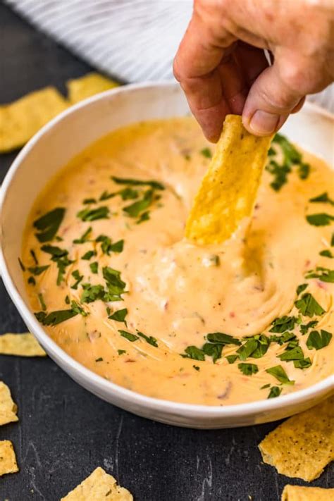 Crock Pot Queso Cheese Dip Recipe - The Cookie Rookie® (VIDEO)