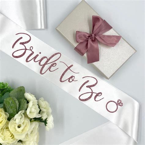 Custom Bridal Sash Personalized Bridal Sash Bride to Be - Etsy