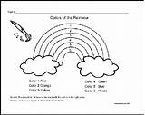 13 Best Images Of Color Rainbow Kindergarten Worksheet  sketch template