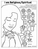 Spiritual Coloring Pages  Free Printable For Kids sketch template