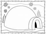 Igloo Writing Paper Templates  Tims Printables sketch template